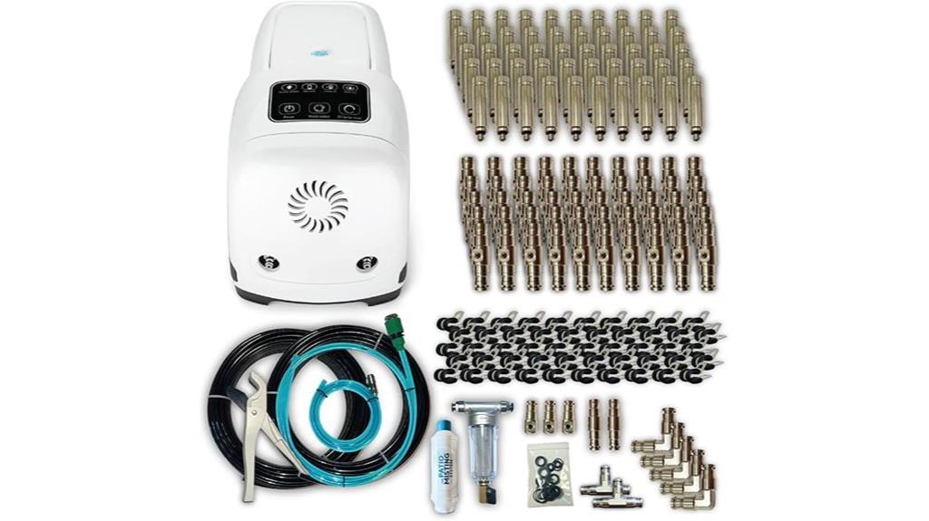 patio misting system kit