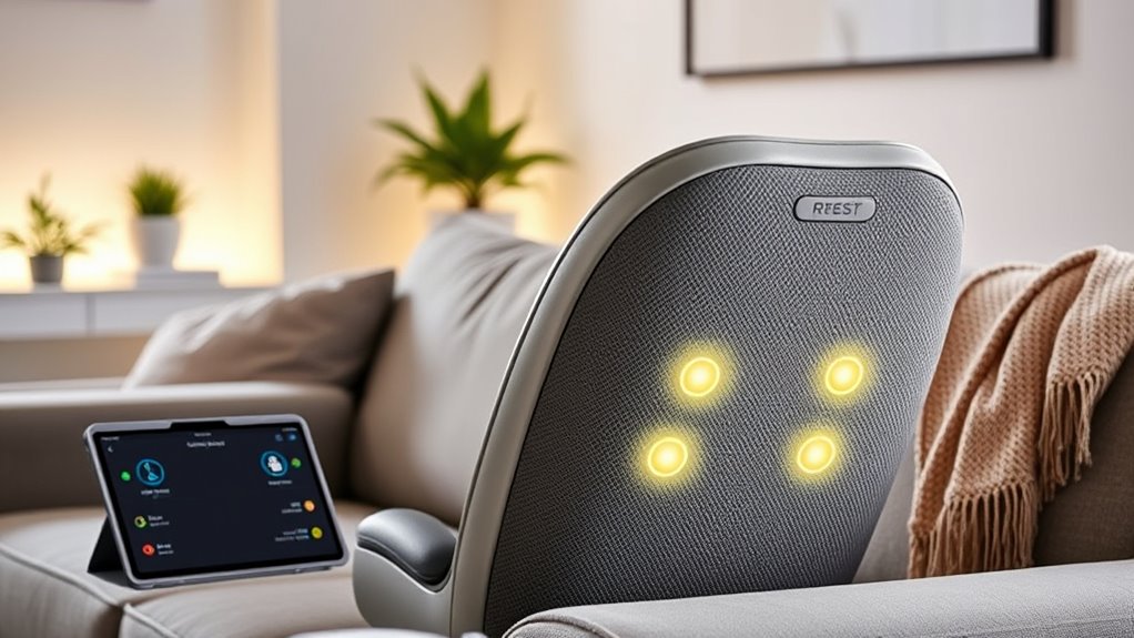 personalized massage feature selection