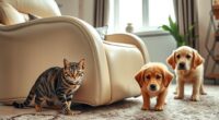 pet safety around massage chairs