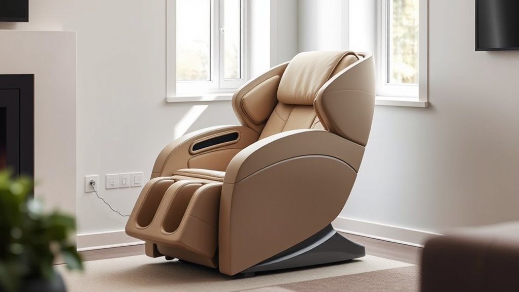 petite friendly adjustable massage chair