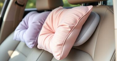 petite friendly headrest pillow selection