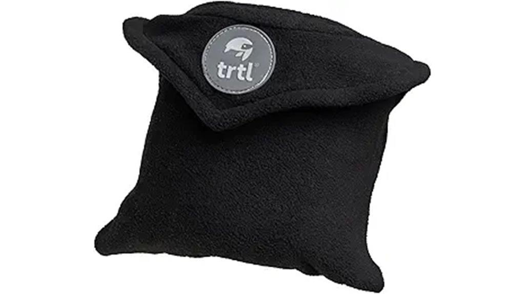 petite travel pillow with support