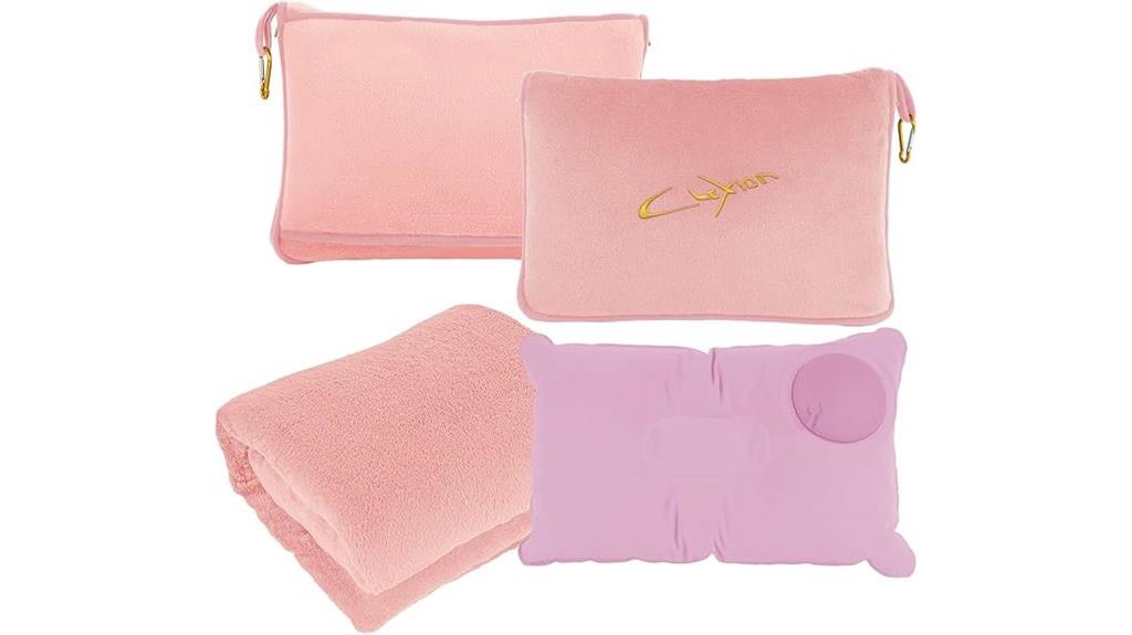 pink 3 in 1 travel set