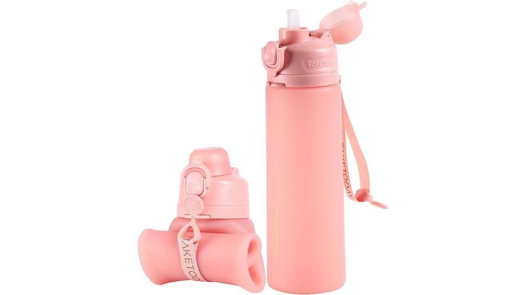 portable 20oz collapsible bottles