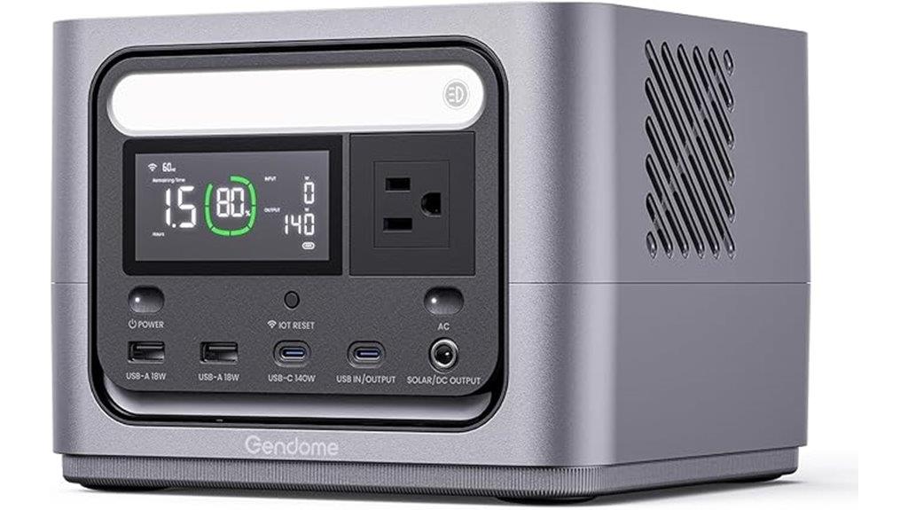 portable 288wh lifepo4 power