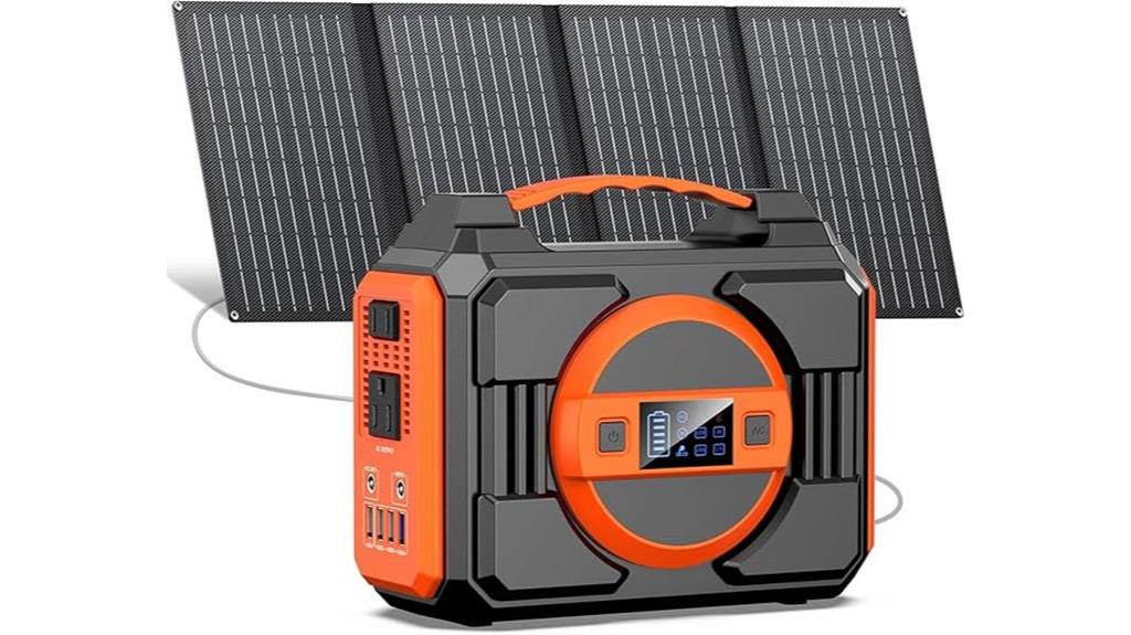 portable 300w solar generator