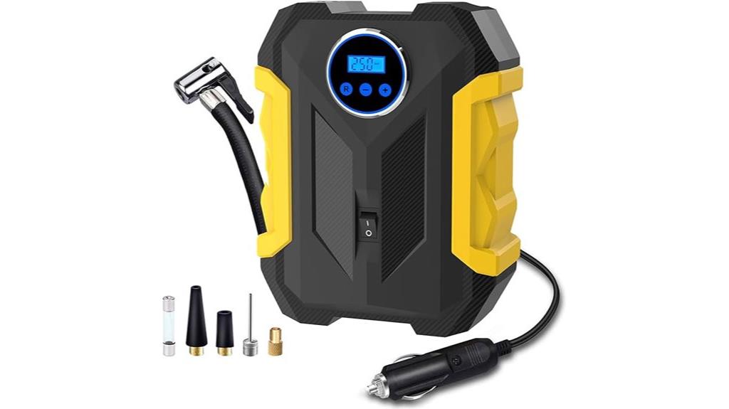 portable car tire inflator