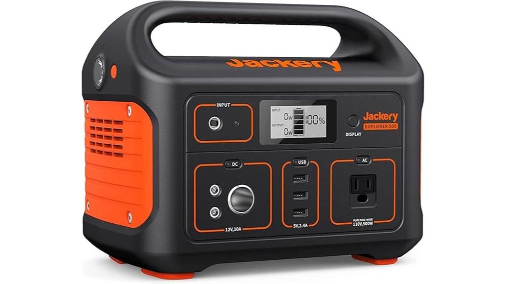 portable explorer 500 power station