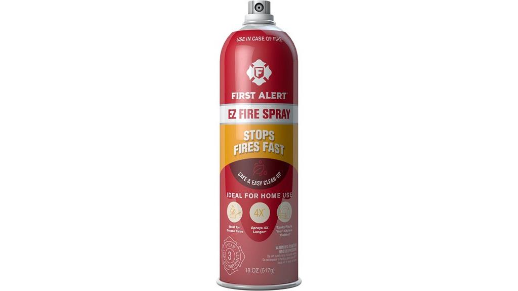 portable fire extinguishing aerosol