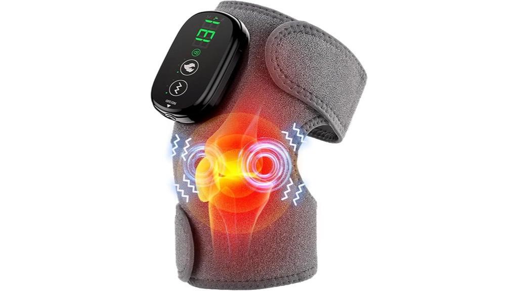 portable heated massage device