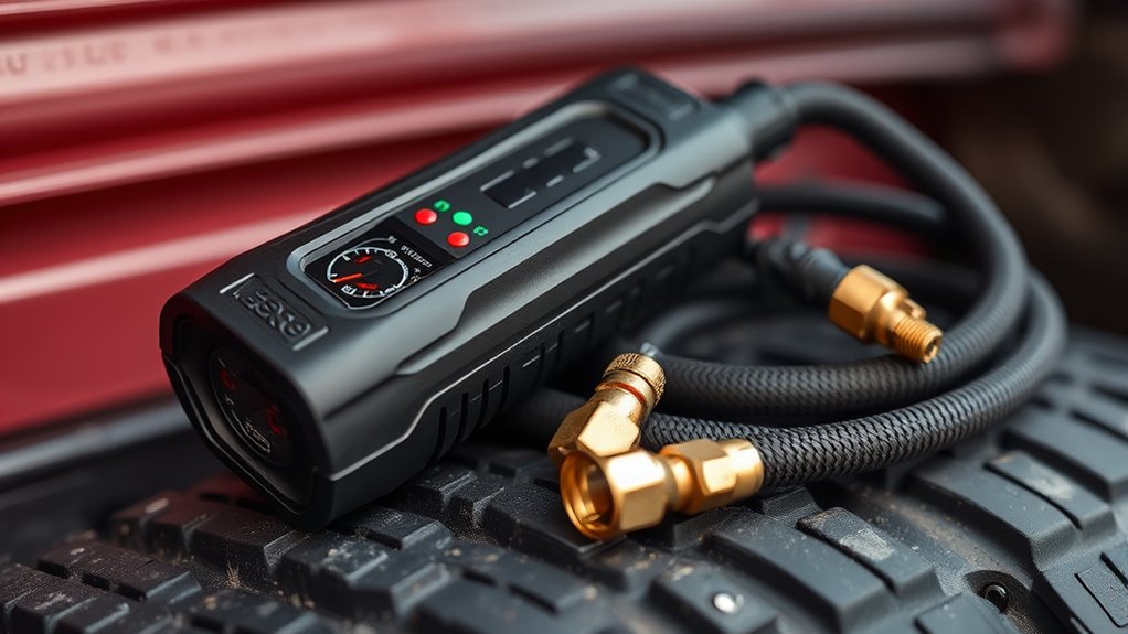 portable inflator features and considerations