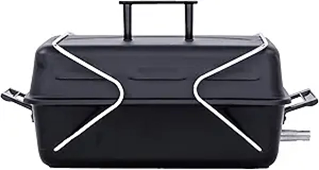 portable one burner propane grill