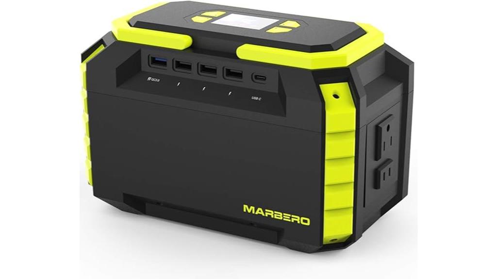 portable power station with solar