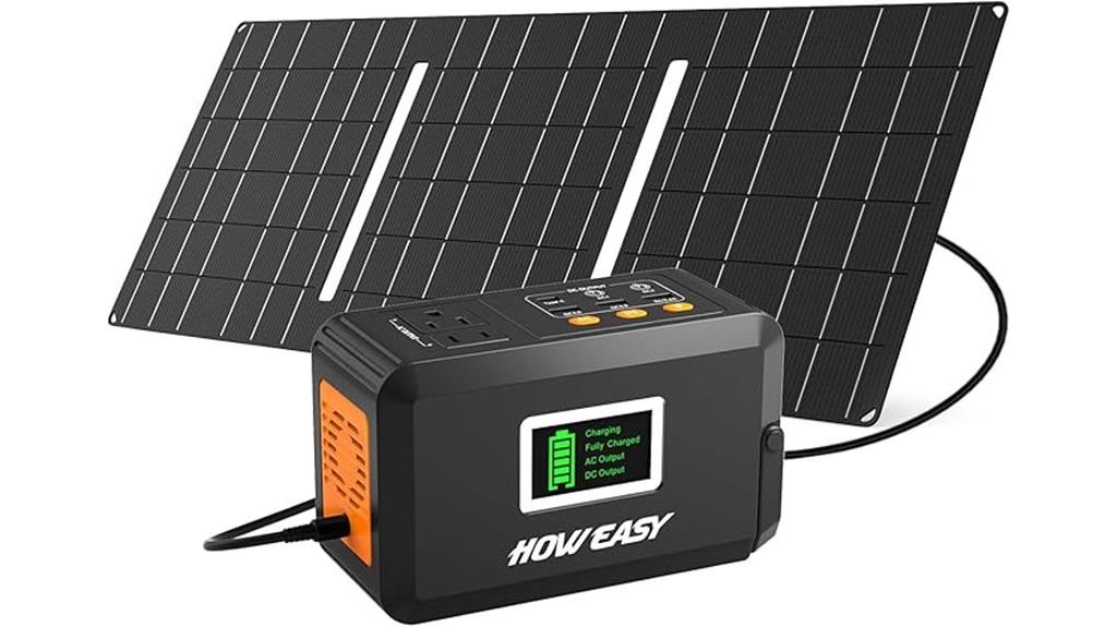 portable solar power kit