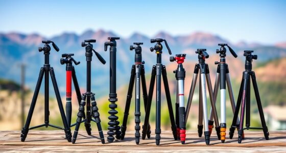 portable stable travel tripods