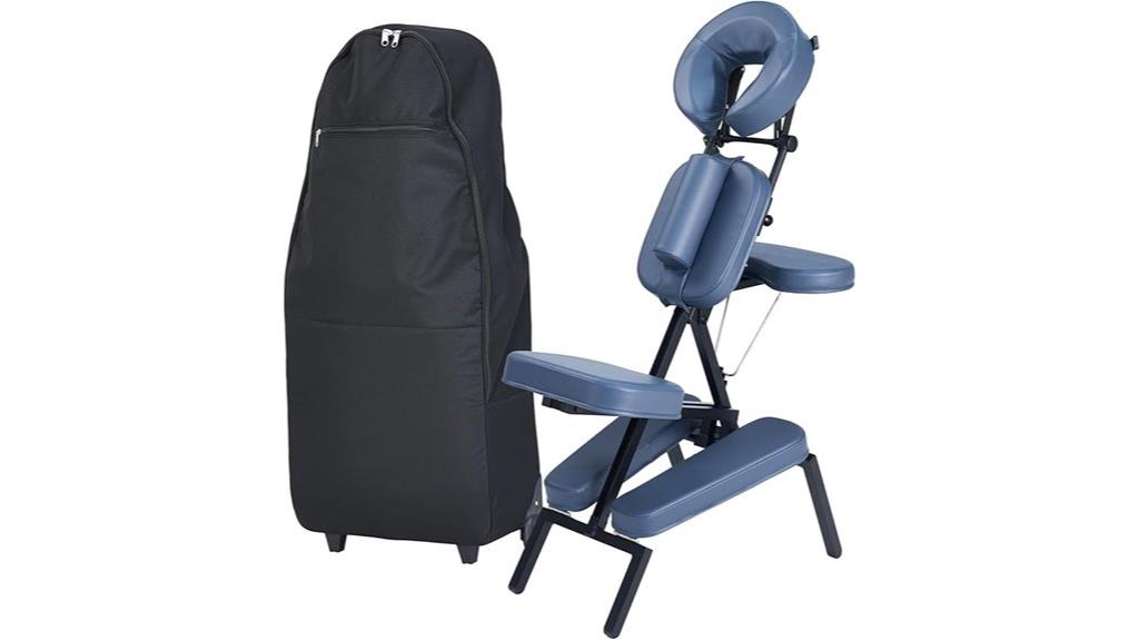 portable tattoo massage chair