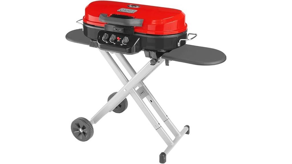 portable three burner propane grill