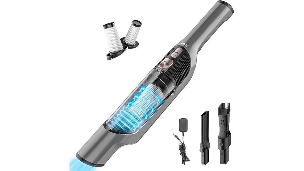portable zefiro vacuum cleaner