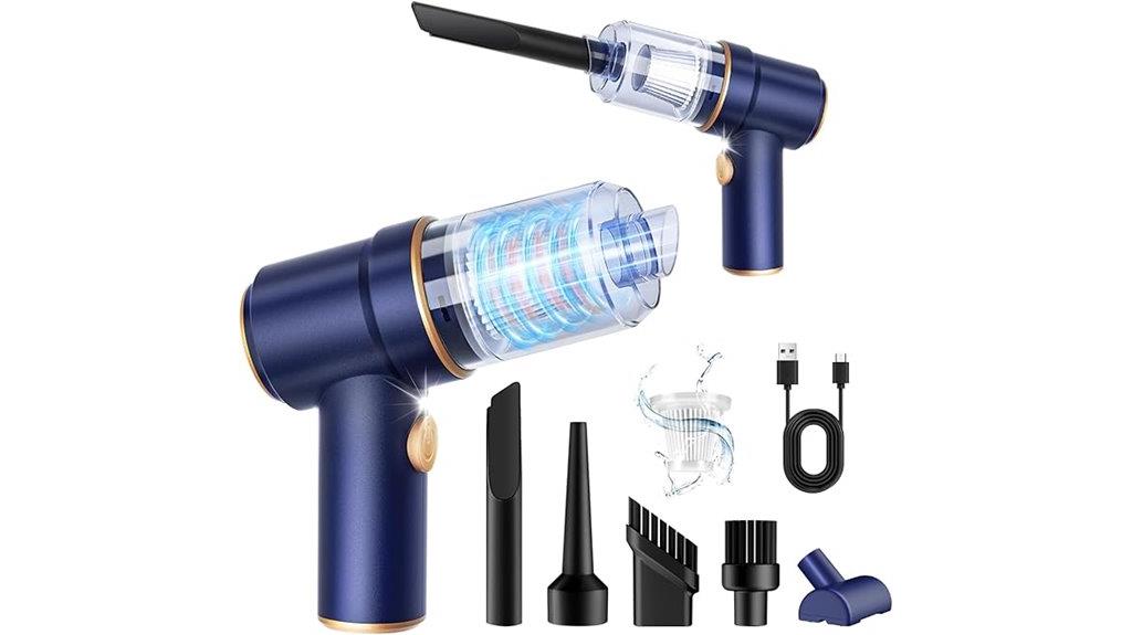 powerful handheld vacuum cleaner