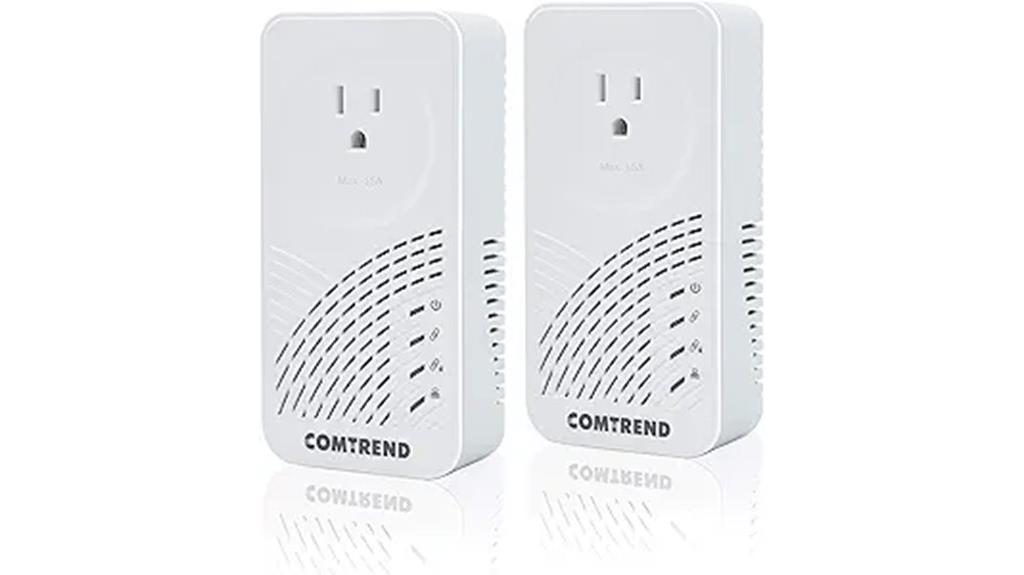 powerline adapter with outlet