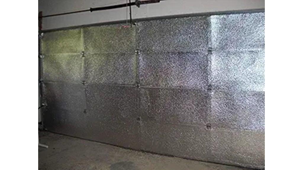 pre cut garage door insulation