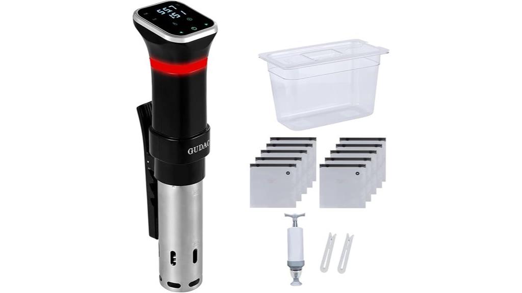 precision cooker with water container