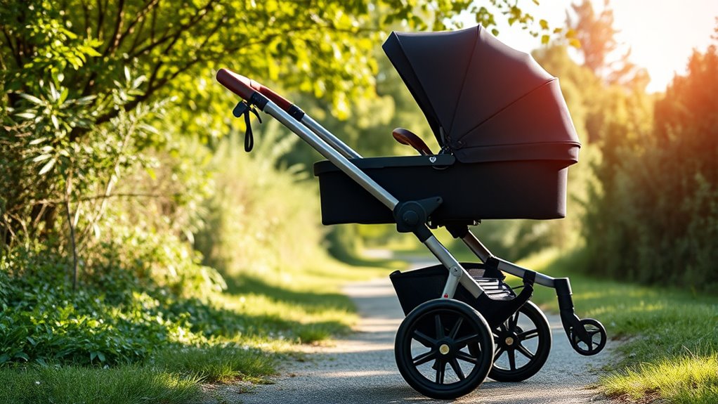 premium jogging stroller features