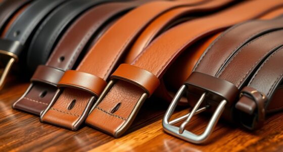 premium men s leather belt selection
