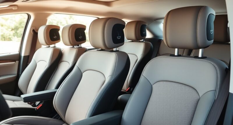 premium safe comfortable car seats