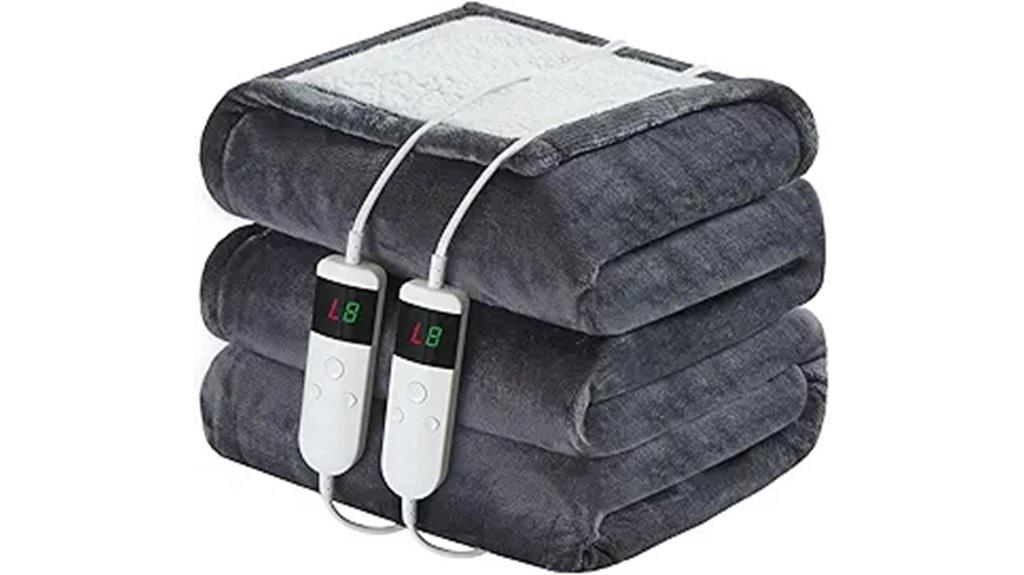 queen size heated blanket