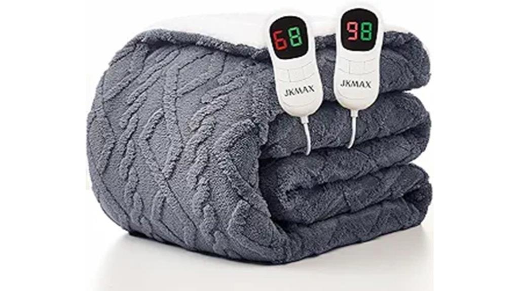 queen size heated blanket