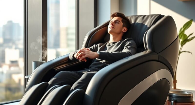 quick energizing massage break