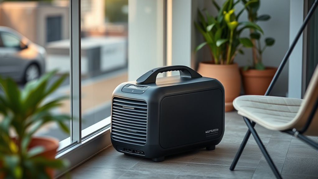 quiet portable efficient safe