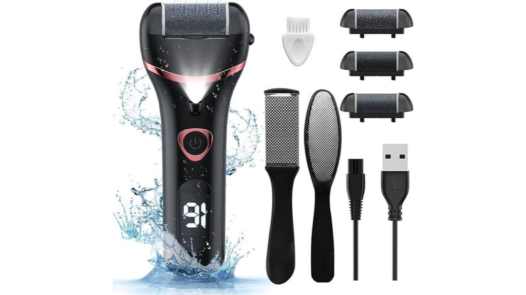 rechargeable electric foot file