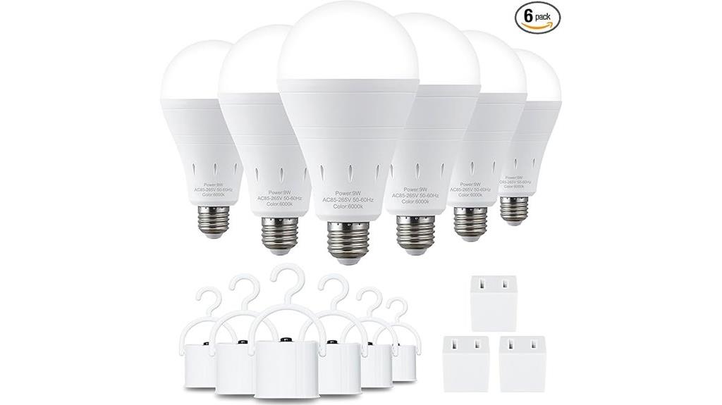 rechargeable led emergency bulbs