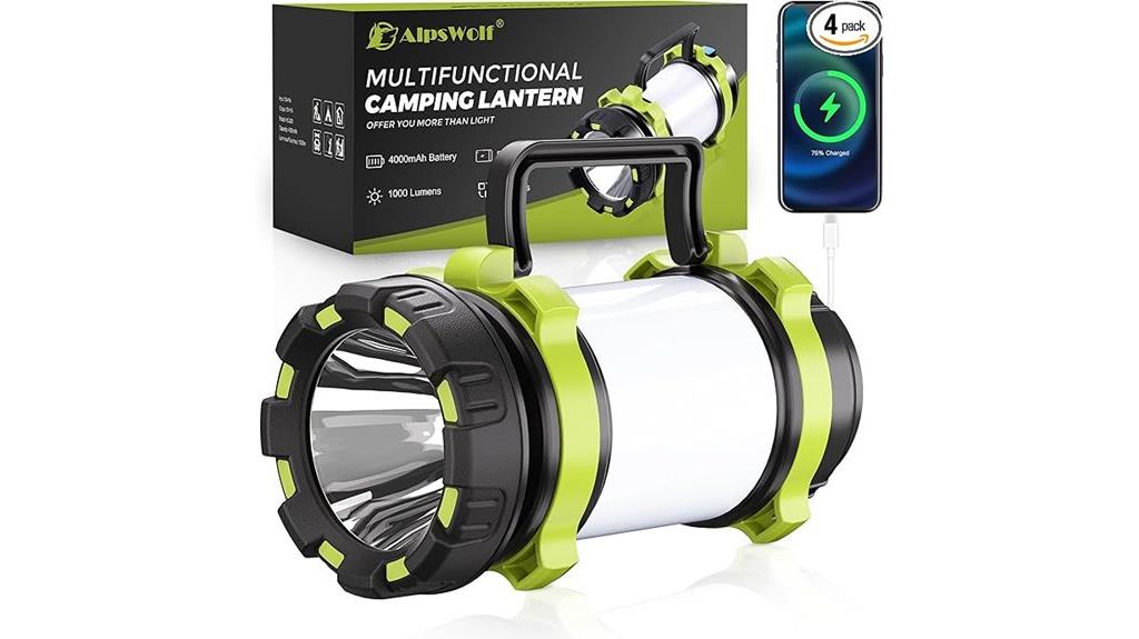 rechargeable multi mode lantern