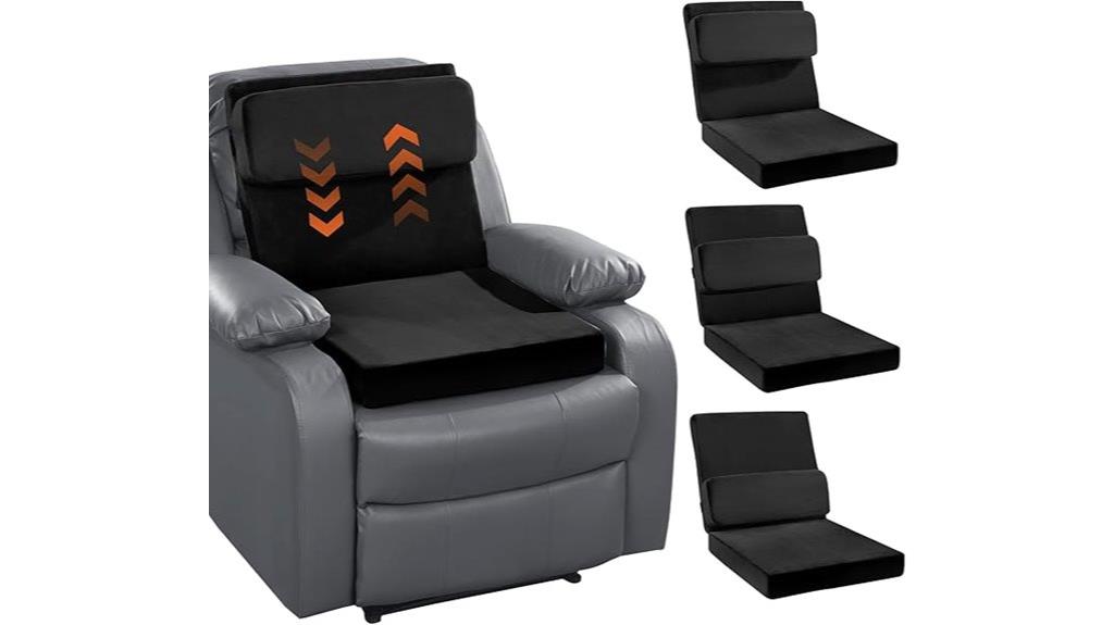 recliner cushion with support
