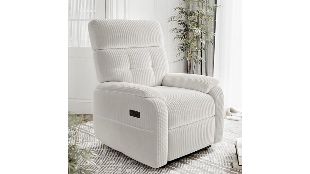 recliner with usb ports