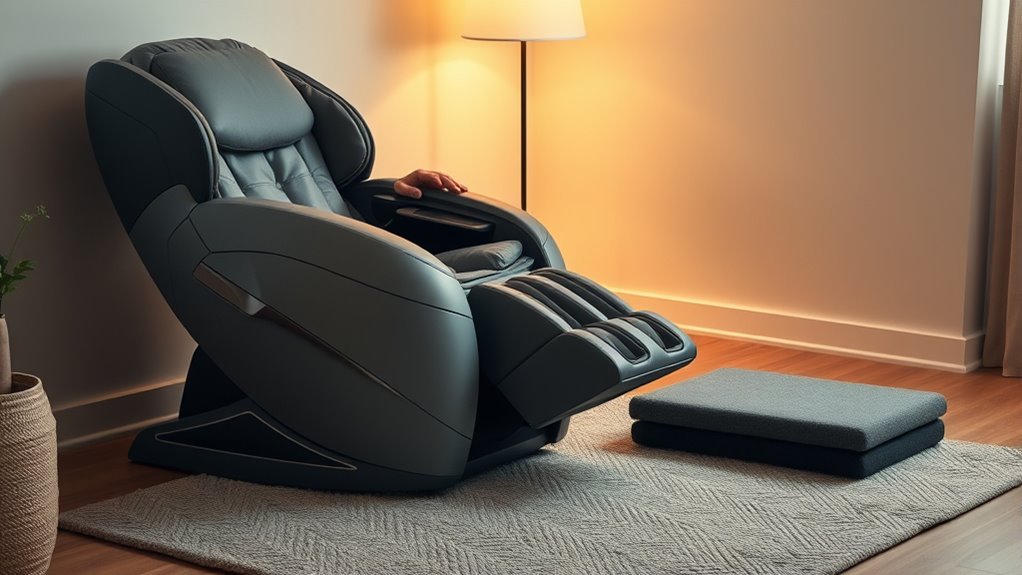 reduce massage chair noise