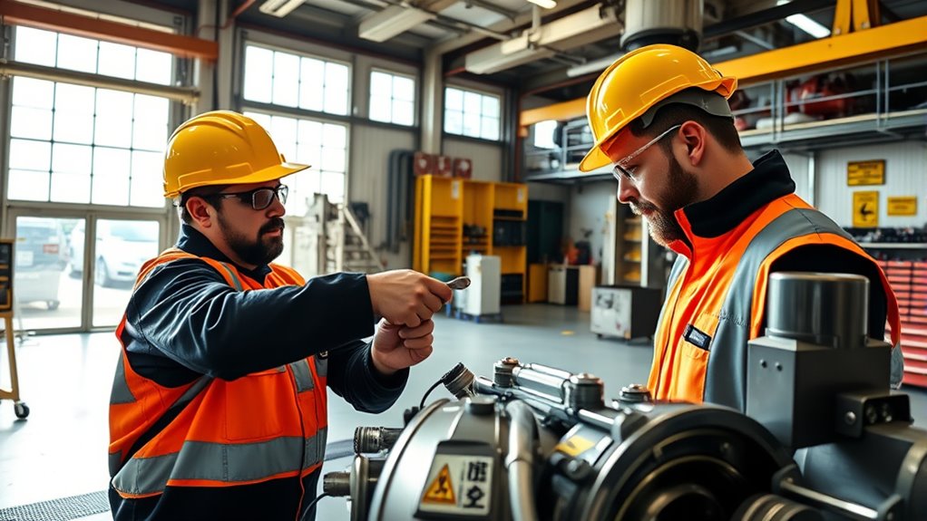 regular safety inspection routines