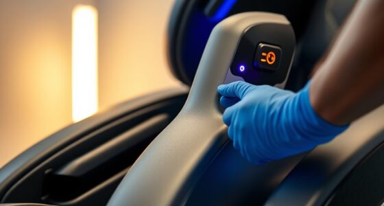 reset massage chair safely