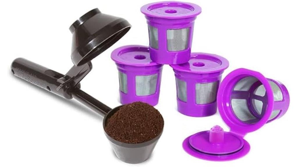 reusable k cup filters scoop