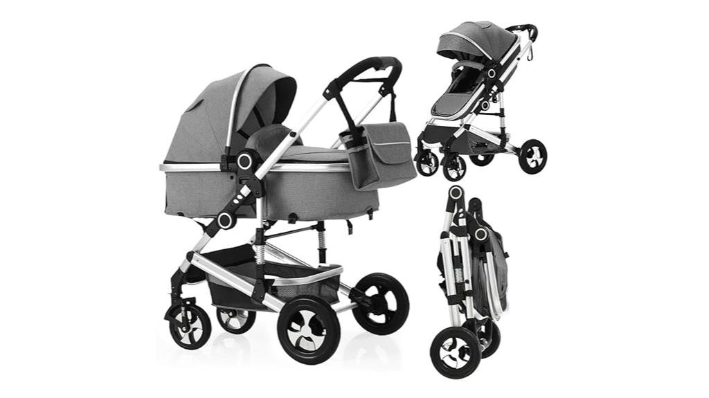 reversible seat baby stroller