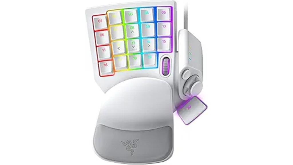 rgb backlit gaming keypad