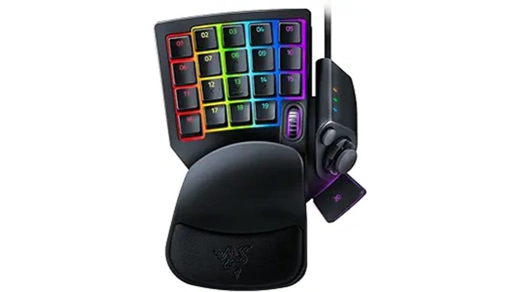 rgb lit gaming keypad