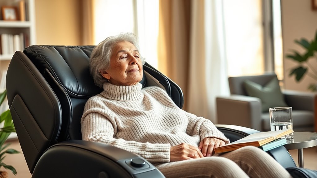 safe adjustable elderly massage