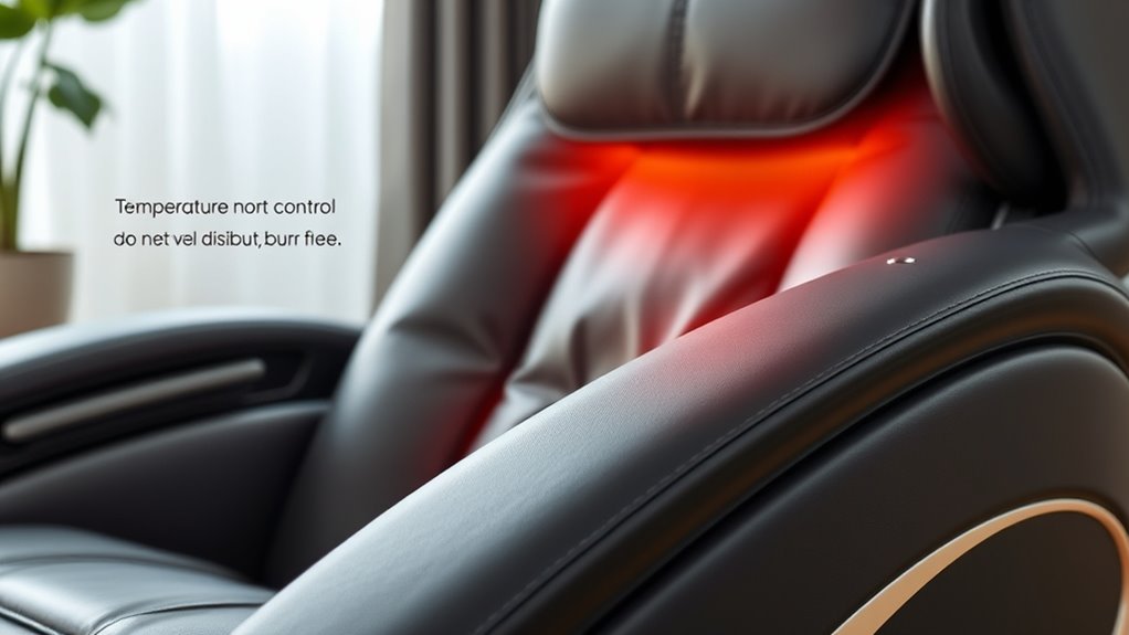 safe heat massage use