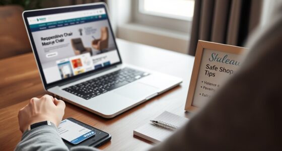 safe online massage chair shopping