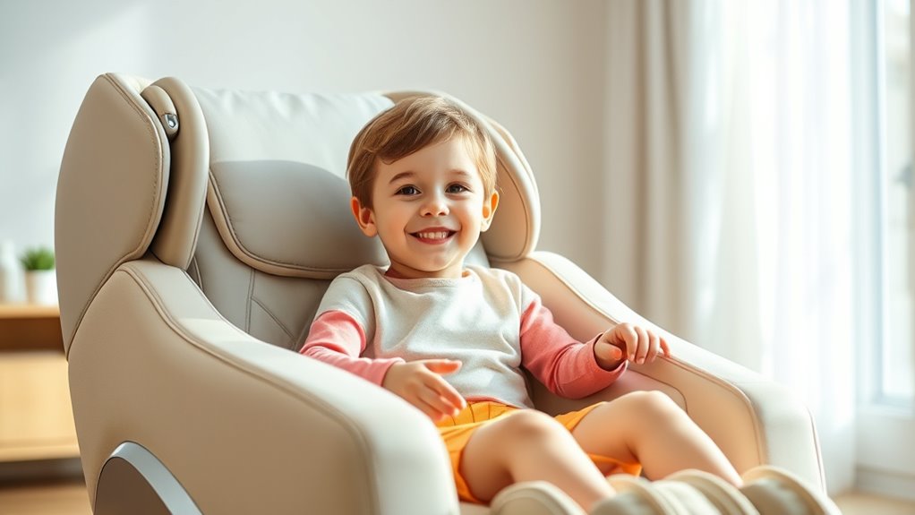 safe pediatric massage use