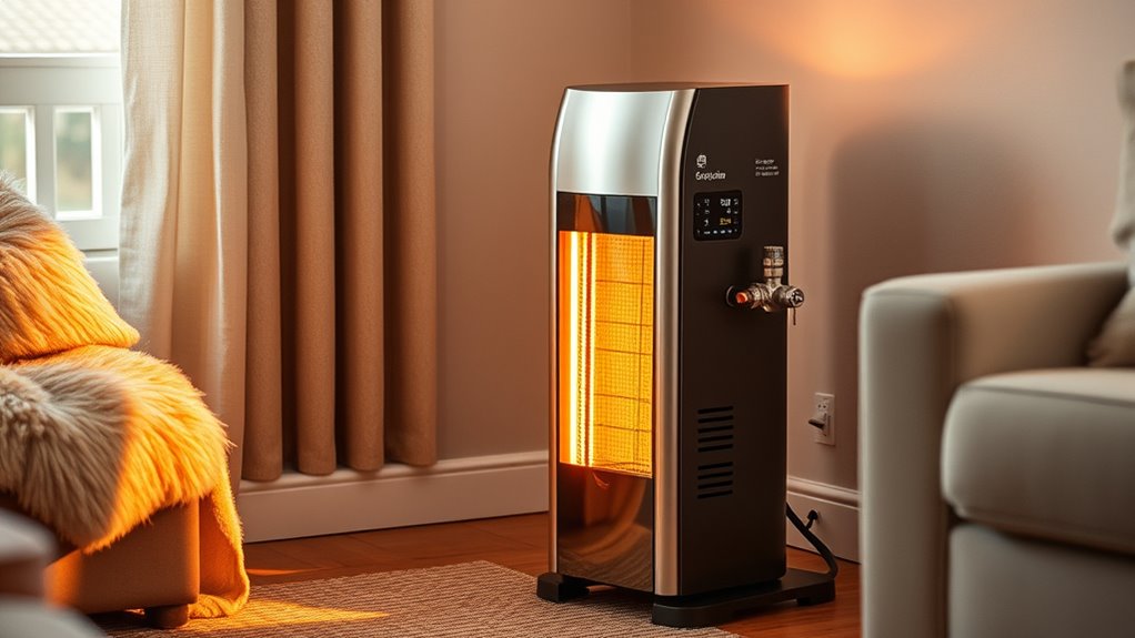 safety heat room size